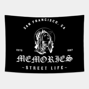 San Francisco - memories - street life Tapestry