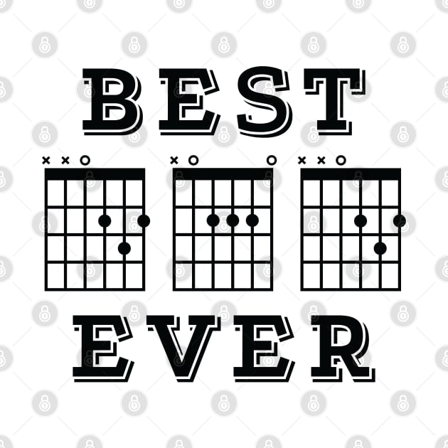 Best Dad Ever Guitar DAD Chords Tab Light Theme by nightsworthy