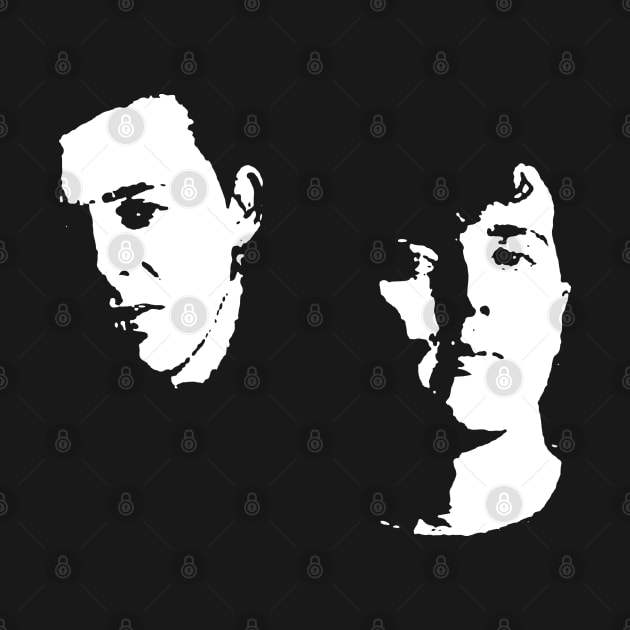 Tears For Fears pop art portrait by Christyn Evans