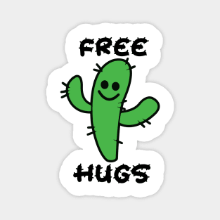 Free hugs cactus Magnet