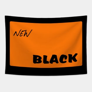 orange new black Tapestry