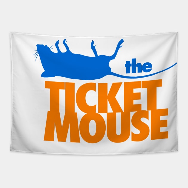The Ticket Mouse Tapestry by GK Media