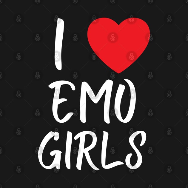 I Love Emo Girls I Heart Emo Girls by BobaPenguin