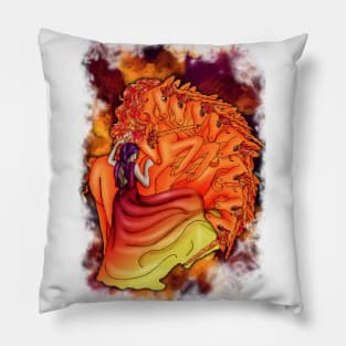 The 9 Firey Unicorns Pillow