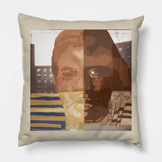 Hlftm Pillow by The_Track_Lodge