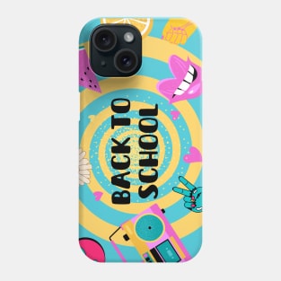 Back to School retro Phone Case