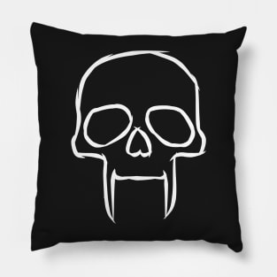 Necromancer (white) Pillow