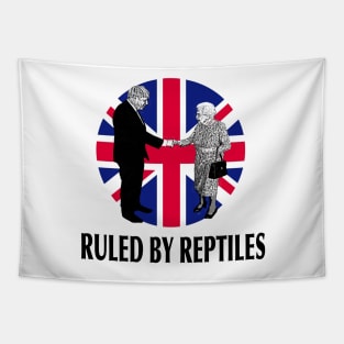 Boris and The Queen - Ruled By Reptiles Tapestry