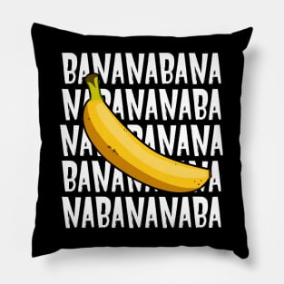 Banana on Banana Pillow