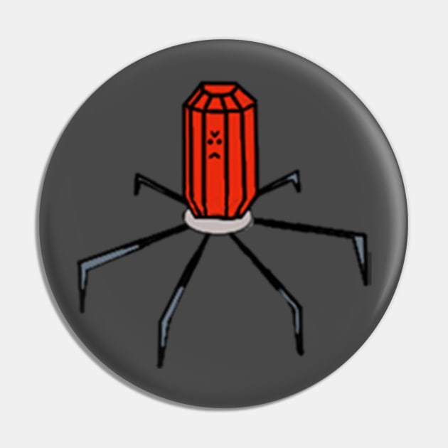 Cute Phage Pin by antluzzi