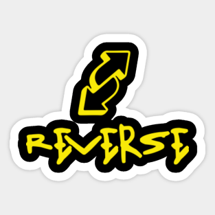 Uno Reverse Stickers Teepublic