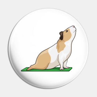 Guinea pig Yoga Fitness Pin