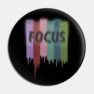 Focus (In Color) Pin