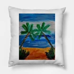 relaxing on a beach somewhere. Pillow