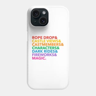 Everything Parks - rainbow Phone Case