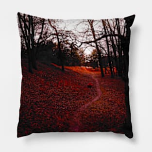 Fantasy forest Pillow