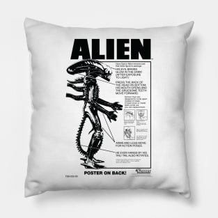 ALIEN Instructions Pillow