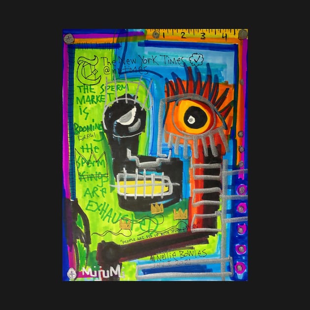 EYES WIDE SHUT by Basquiat