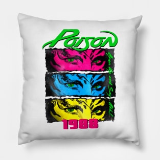 poison 1988 Pillow