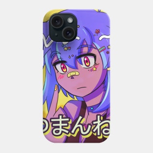 Retro Vaporwave 80s anime aesthetic Phone Case