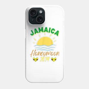 Jamaica Honeymoon Trip 2024 Summer Matching Vacation Wedding T-Shirt Phone Case