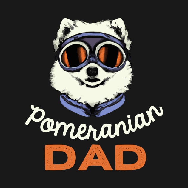 Pomeranian Dad Vintage Dog Owner Retro Dog Father by BetterManufaktur