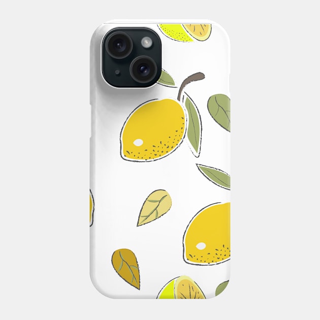 Lemons Phone Case by KristinaStellar 