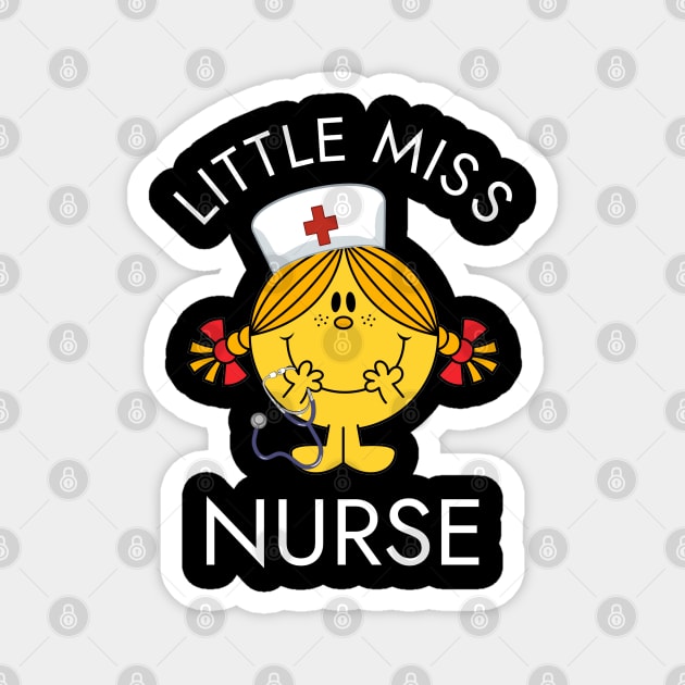 Little Miss Nurse Lil Ms. Registered Nurse Magnet by Duds4Fun