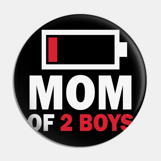 mom of 2 boys Pin by Gigart