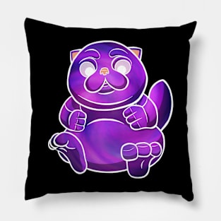 Galaxy Cute Fat Cat Pillow