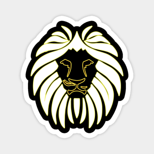 Don't Mess With The King Lion Magnet