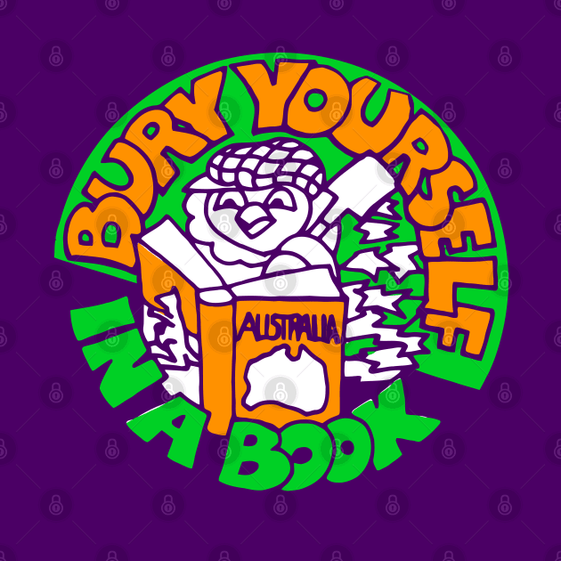 Bury Yourself in a Book by katmargoli