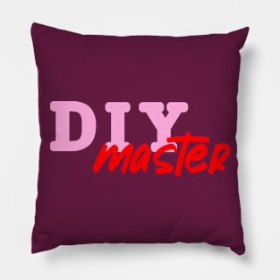 DIY master in pink and red Pillow