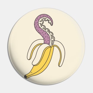 Banana tentacle Pin