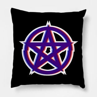 Glitch Pentacle Pillow