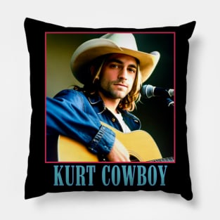 Grunge Cowboy (Parody) Pillow