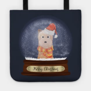 Yorkshire Terrier Christmas Gift Tote