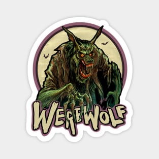 Werewolf With Claw Magnet