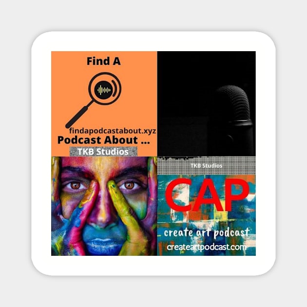 FAPA CAP Mashup Magnet by Find A Podcast About