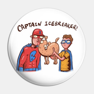 Captain Icebreaker Pin