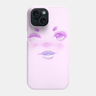 Magical Winking Girl Phone Case