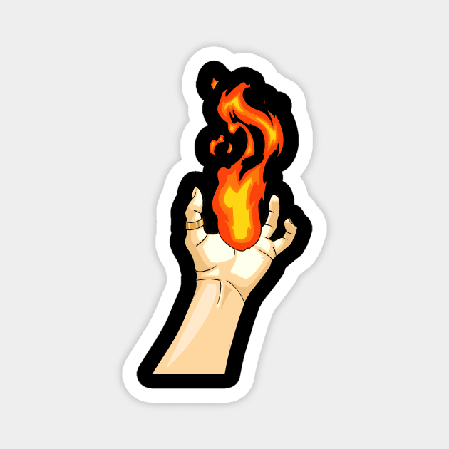 Fire Power Magnet by DeRosaDesign