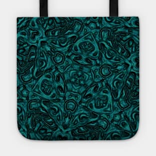 Teal Intricacy Tote