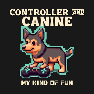 Controller and Canine: My Kind of Fun T-Shirt