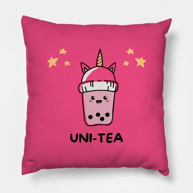 Uni-Tea Pillow by ThatSaltyMonkey