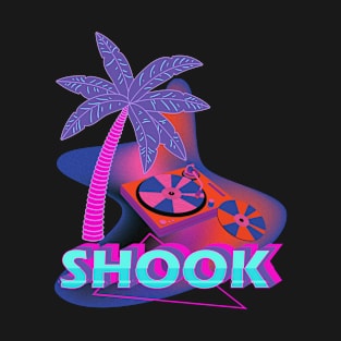 Vaporwave Aesthetic Shook T-Shirt