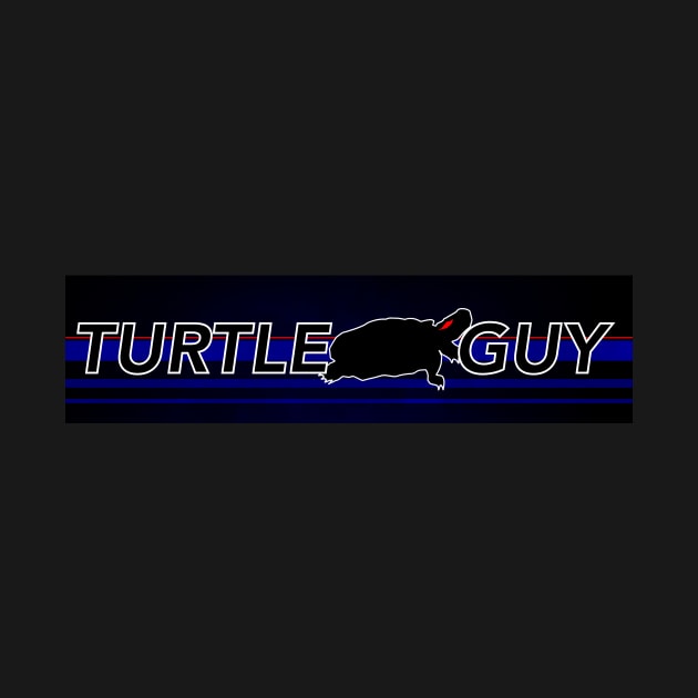 Turtle Guy Bumper Sticker by chronodia