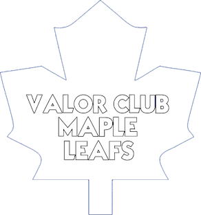 The Valor Club Maple Leafs Magnet