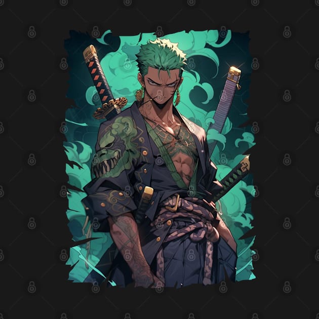 ZORO SAMURAI ANIME by graficklisensick666