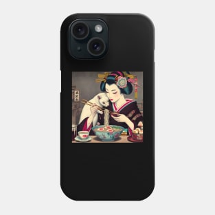 ramen life - ukiyo-e ramen life Phone Case